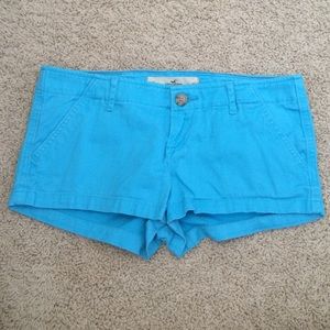 Blue Hollister shorts