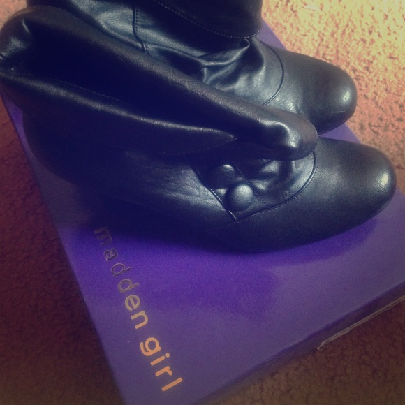 Madden girl heel booties