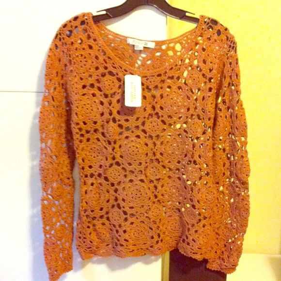 Forever 21 pink floral top size M
