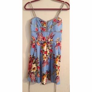 Blue Floral Sundress