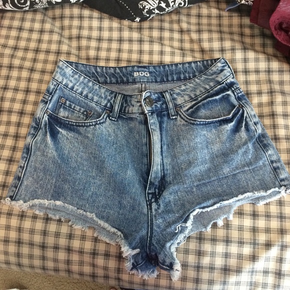 BDG acid wash shorts