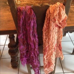 Pair of beautiful scarves
