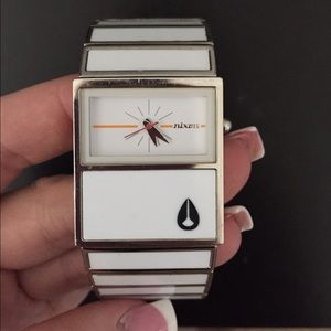 White Nixon watch