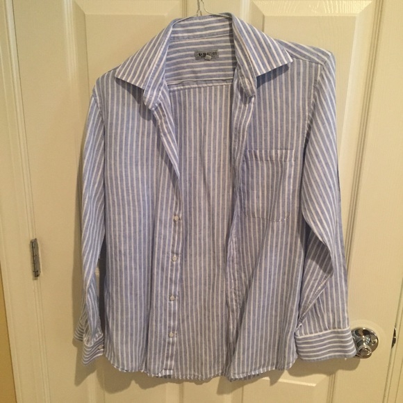 Men's Italian linen button down