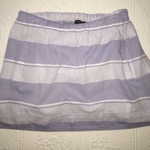 J. Crew 100% cotton skirt
