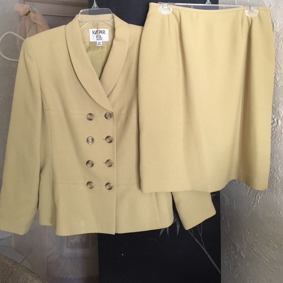 Vintage Kasper jacket with skirt - Picture 1 of 4