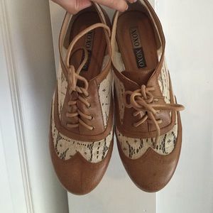 XOXO lace Oxford styled shoes