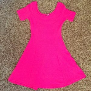 Pink H&M Skater Dress