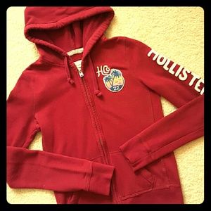Hollister Zip-Up Sweatshirt!