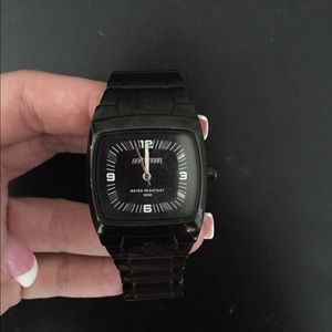 Men's black Nixon watch