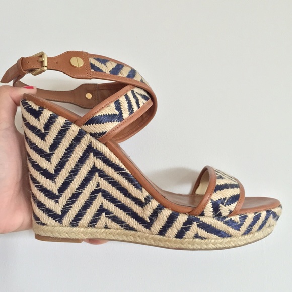 Ivanka Trump Wedge Espadrille Sandals