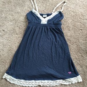 SOLD MERC Victoria's Secret PINK Eyelet Lace  Tank