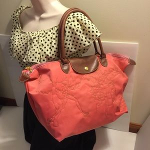 Large Coral Tote