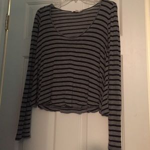 Forever 21 Long Sleeve Crop Top