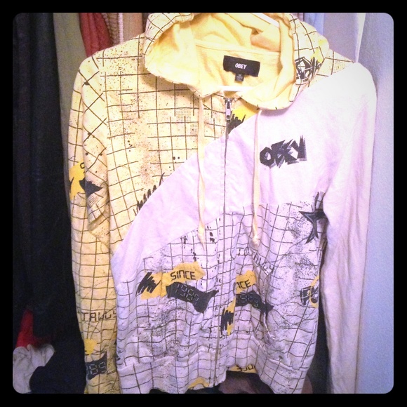 Obey Tops - Obey hoodie