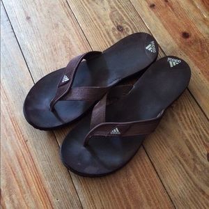 Adidas flip flops