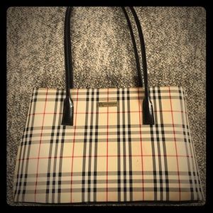 Plaid purse
