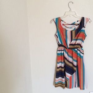 colorful xhilaration line dress w pockets