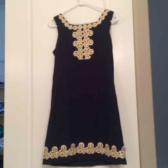 Lilly Pulitzer Navy Shift Dress