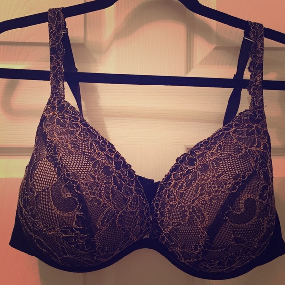 Black Lace Cacique Bra