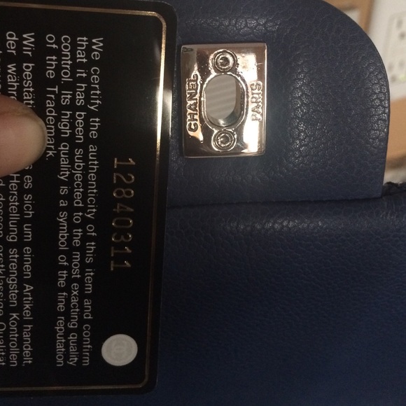 Chanel blue royal roi jumbo single flap - Picture 2 of 4