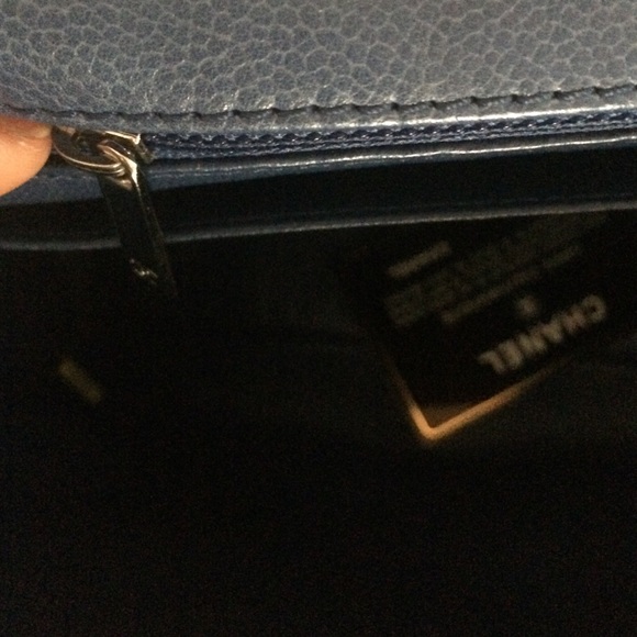 Chanel blue royal roi jumbo single flap - Picture 3 of 4
