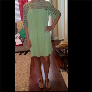 Very pretty mint color dress