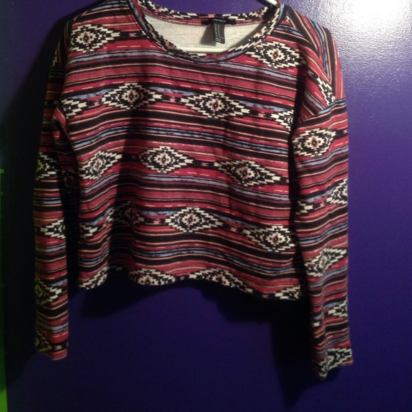 Forever 21 Tribal print shirt