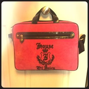 Authentic Juicy Couture Computer/iPad Bag