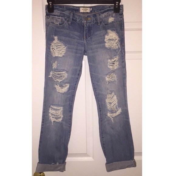 Abercrombie Ripped Jeans
