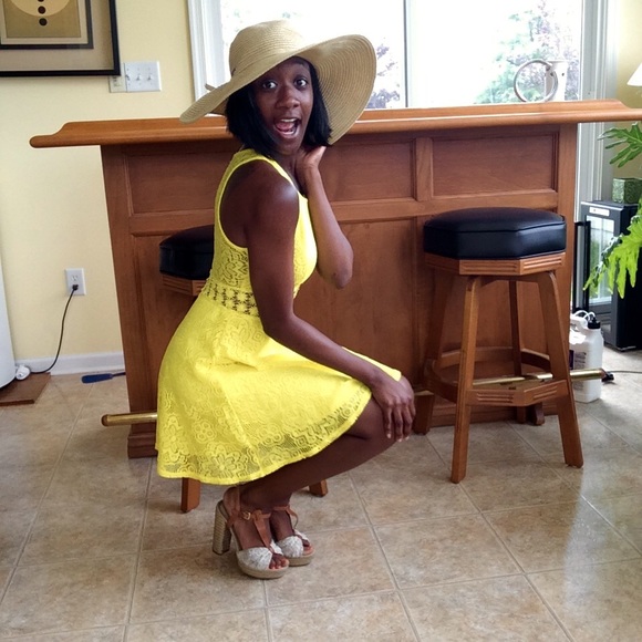 Yellow sundress