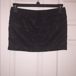 Forever 21 tight black lacey skirt!