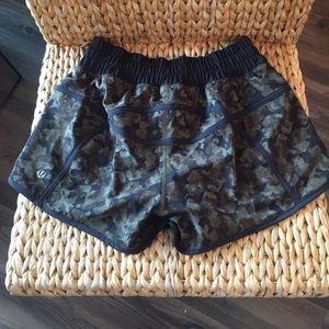 LULULEMMON camo shorts