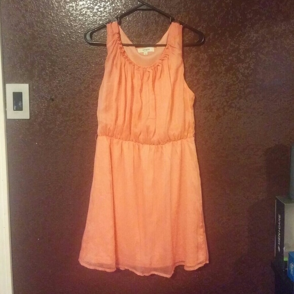 pink/peach dress NWOT