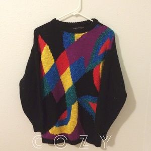 Cozy Abstract Sweater