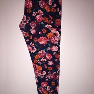 floral leggings
