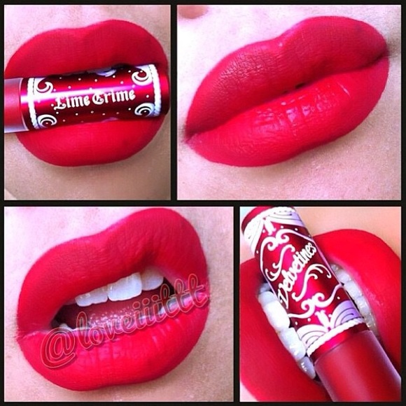 Limecrime✨ velvetines Red Velvet liquid lipstick.
