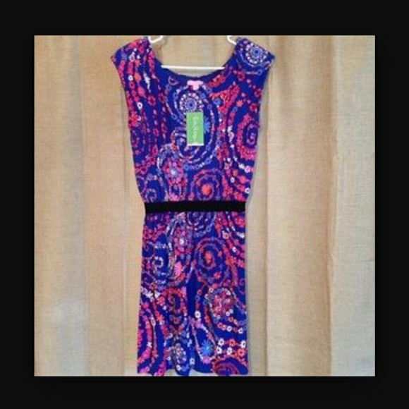 Lilly Pulitzer Dresses & Skirts - {Lilly Pullitzer} Blue bomber secret snail dress