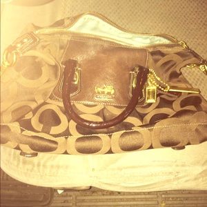 Lightly used coach purse