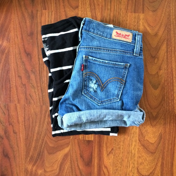 Levi's Denim - Levi's distressed shorts