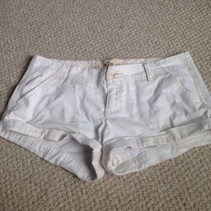 White Hollister Shorts