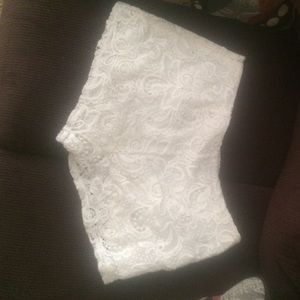 Lace shorts