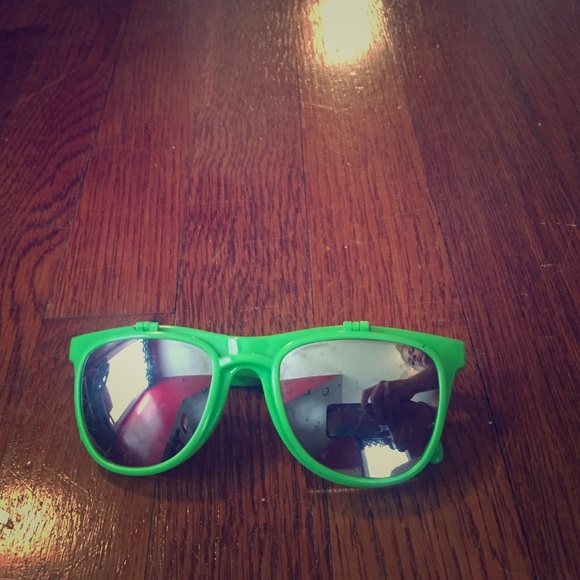 Green sunglasses