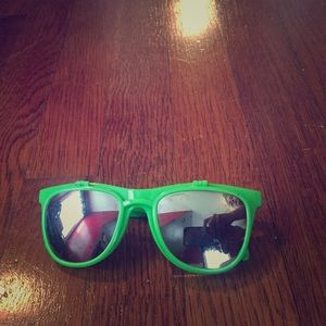 Green sunglasses