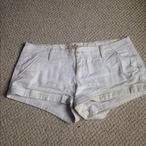 White Hollister Shorts