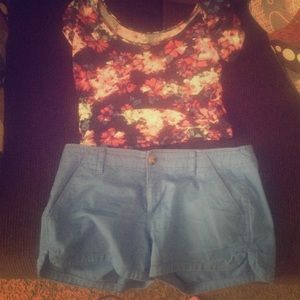 Crop top and short bundle