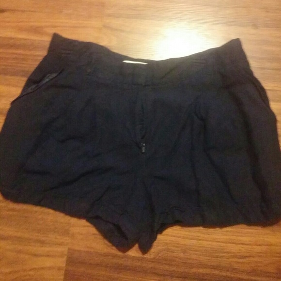 Navy blue Dressy shorts.