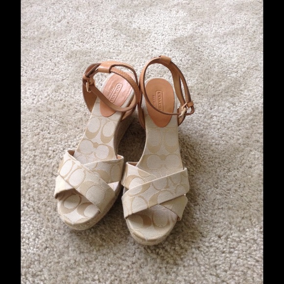 Coach Shoes - Coach wedges