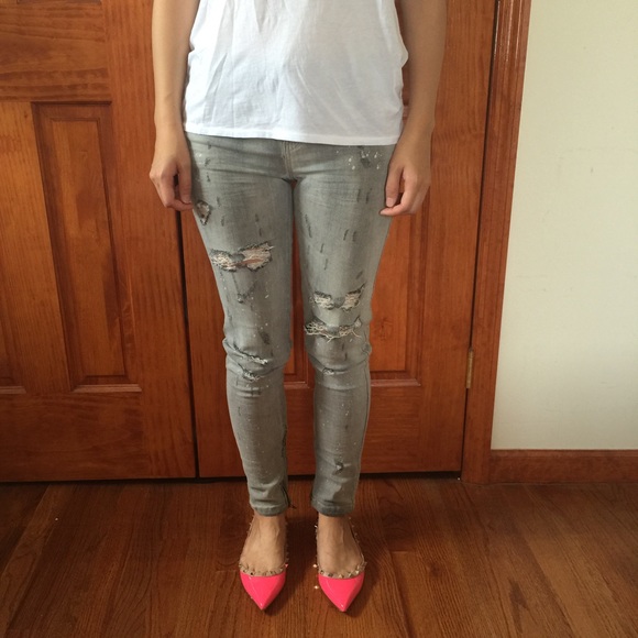 Valentino rockstud pink flats - Picture 4 of 4