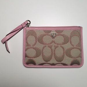 NWOT Coach Poppy Wristlet